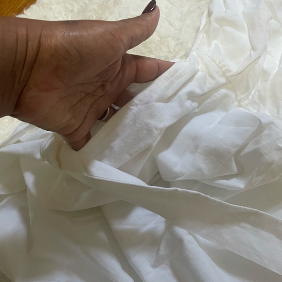 Ava & Viv Classic White Collared Shirt - Picture 5 of 14